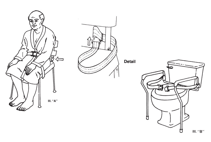 Shower Chair and Wheelchair Safety Belt FREE Shipping